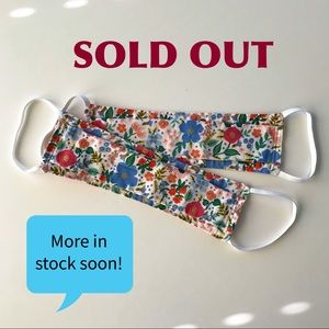 SOLD OUT: handmade mask